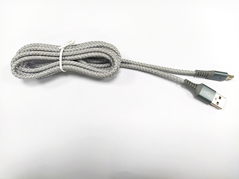 麻繩編織microUSB數(shù)據(jù)線，Type-A/micro數(shù)據(jù)線
