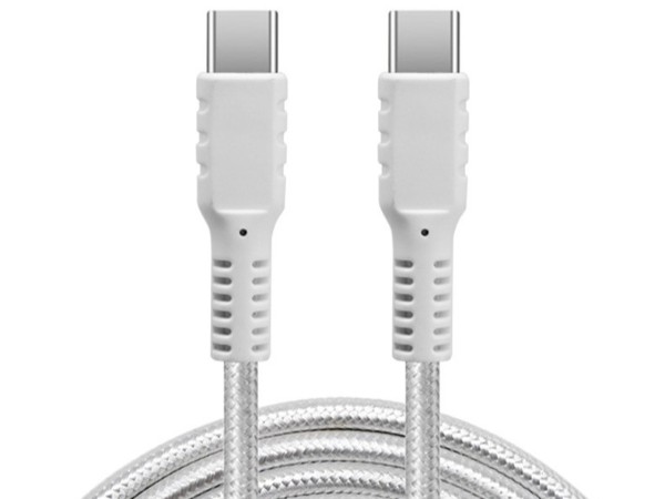 尼龍編織PD快充Type-C數(shù)據(jù)線，雙TC頭100W快充線